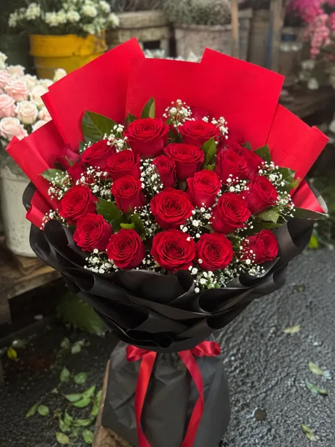 Красное сердце