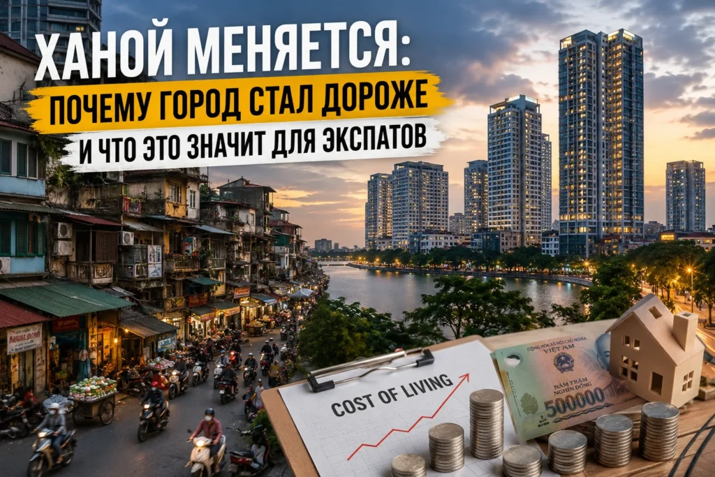 Ханой меняется: почему город стал дороже и что это значит для экспатов
