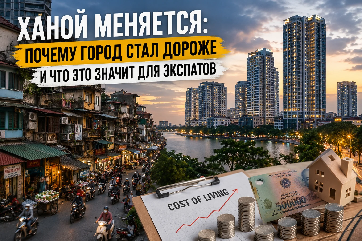 Ханой меняется: почему город стал дороже и что это значит для экспатов