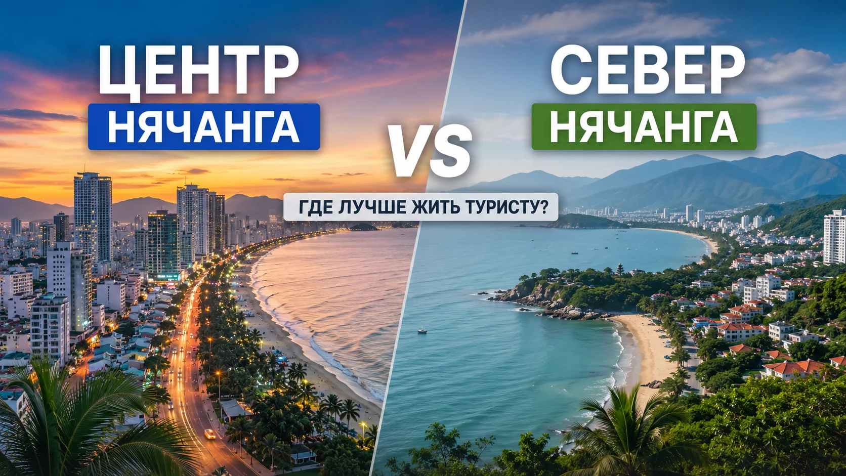 Север или центр Нячанга: где лучше жить туристу