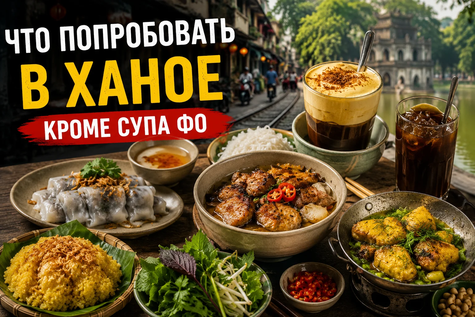 Что попробовать в Ханое кроме супа фо