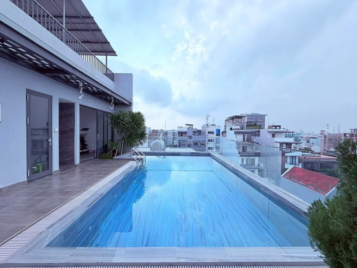 Современная 1-комнатная квартира в Amilan Residence, район Нгу Хань Сон
